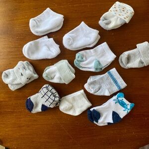 Newborn baby boy socks